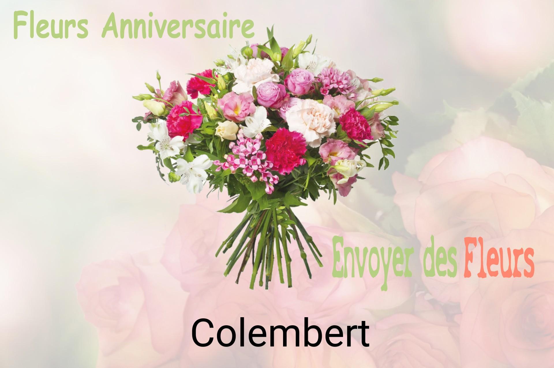 Bouquet de fleurs d’anniversaire livré à Colembert